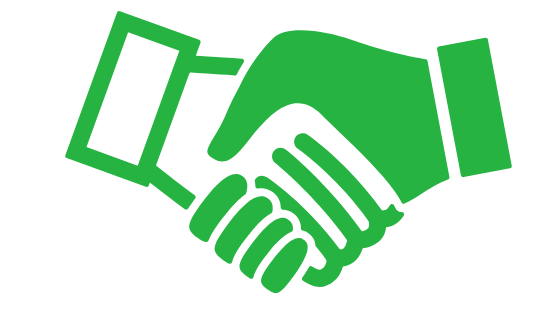 Unified Funnel Metrics forCustomer stage showing two people shaking hands icon