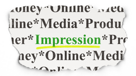 Keep track of your monthly digital impressions | Critical marketing metrics